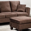 Image 10: Tivette Brushed Velvet Sofa Set 
