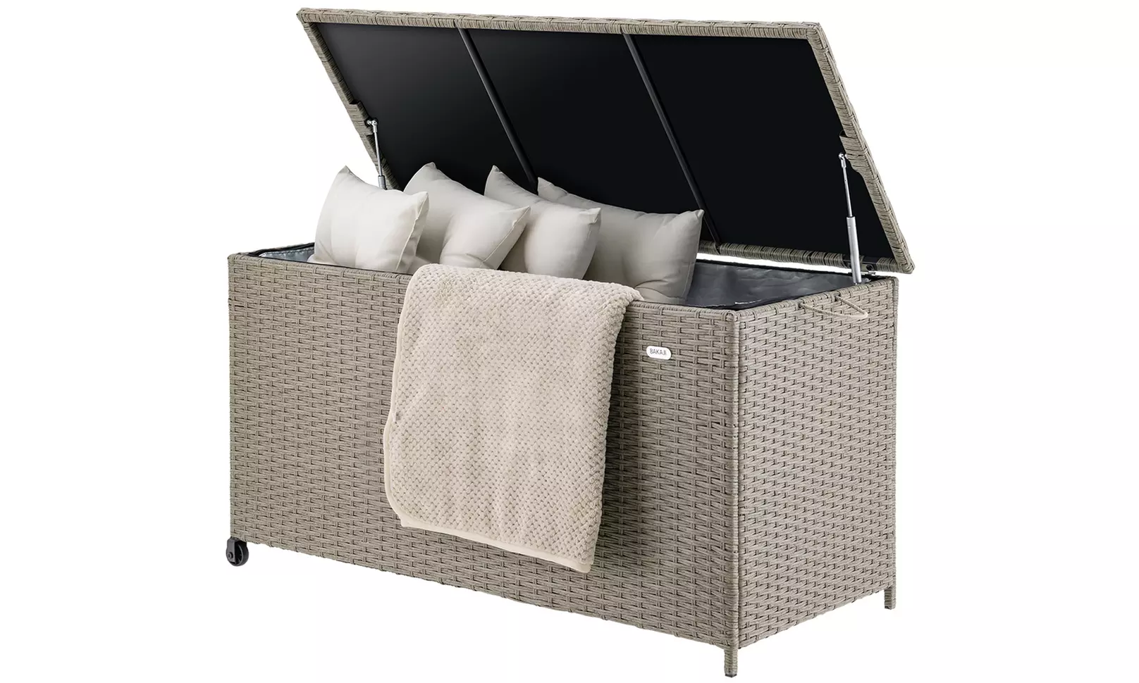 Baule portaoggetti da giardino Bakaji