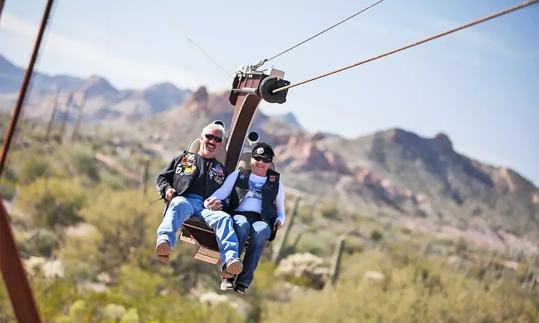 $17 for a ZIplining Experience for Two at Superstition Zipline ($24 Value) - Primary Image