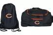 Mojo Licensing NFL 22" Collapsible Wheeled Duffel Bag (Includes Drawstring Carrying Bag) - Second Medium