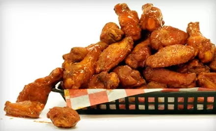 $6 for $12 Worth of Buffalo Wings, Burgers, Shrimp, and More at Wing Zone - Primary Image