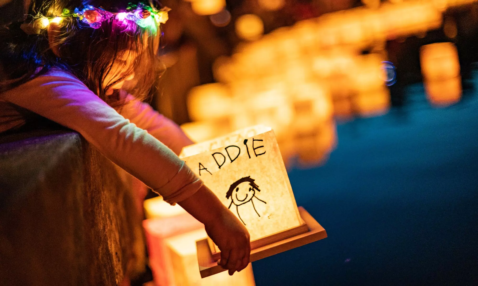 Join the Water Lantern Festival Admission for Up to Four People