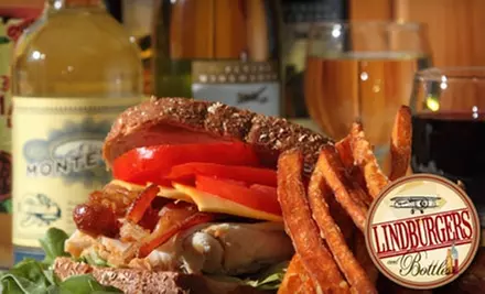 $6 for $12 worth of food and drink at Lindburgers and Bottles - Primary Image