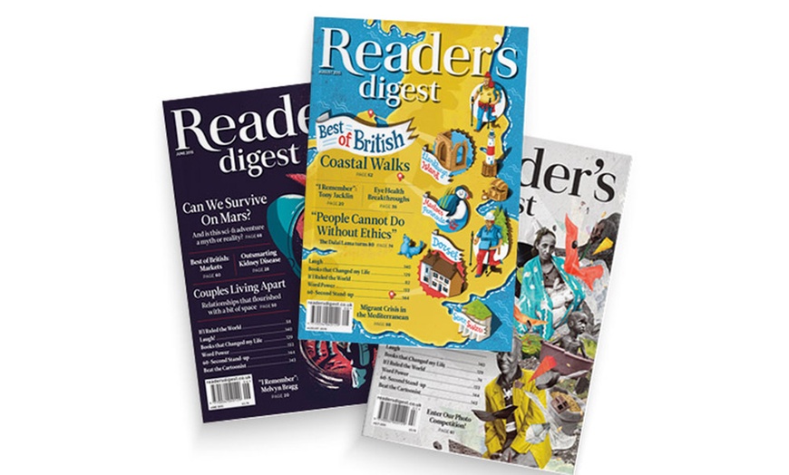 Image 1: Reader's Digest Subscription