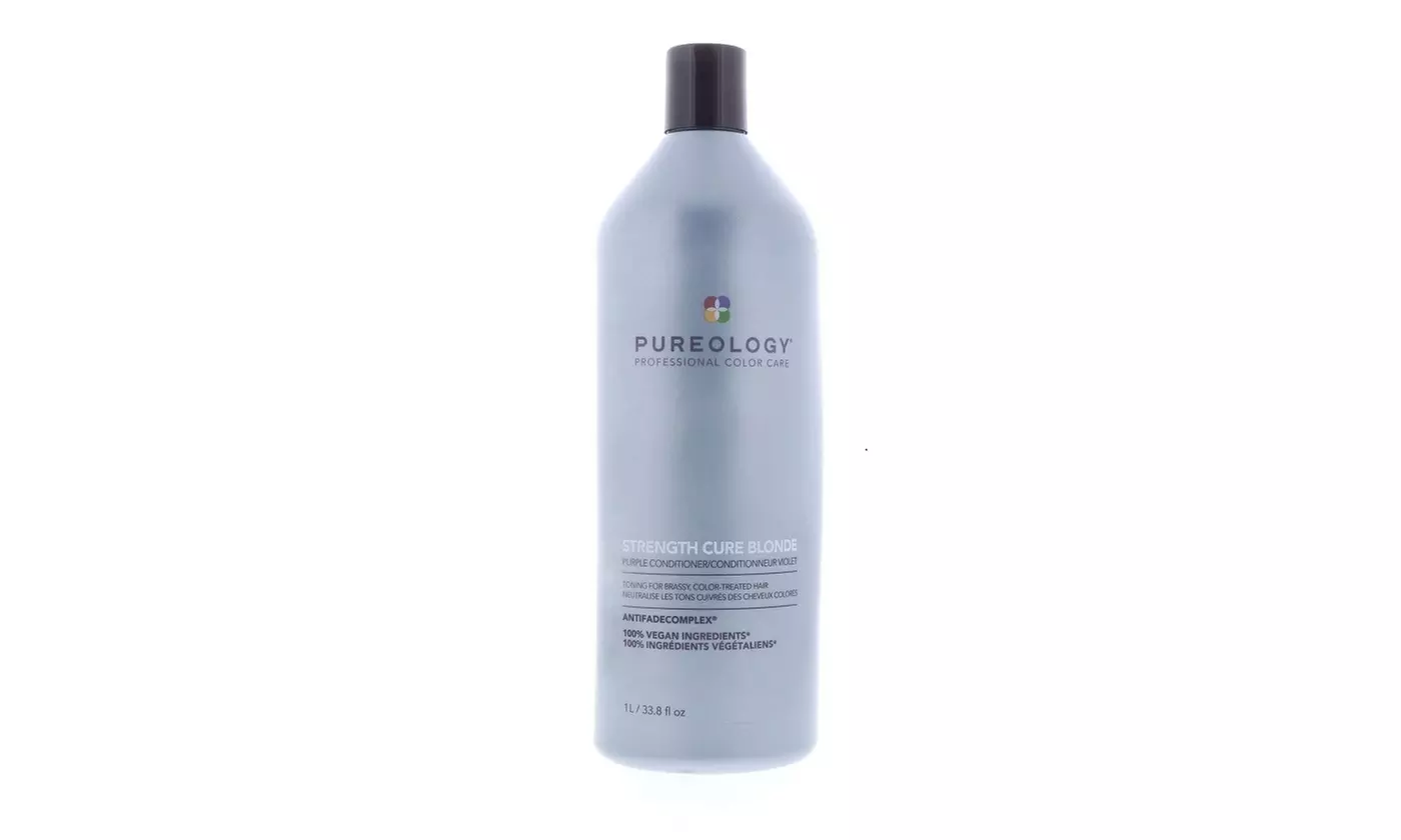 Pureology Strength Cure Blonde Shampoo or Conditioner or Set 1L
