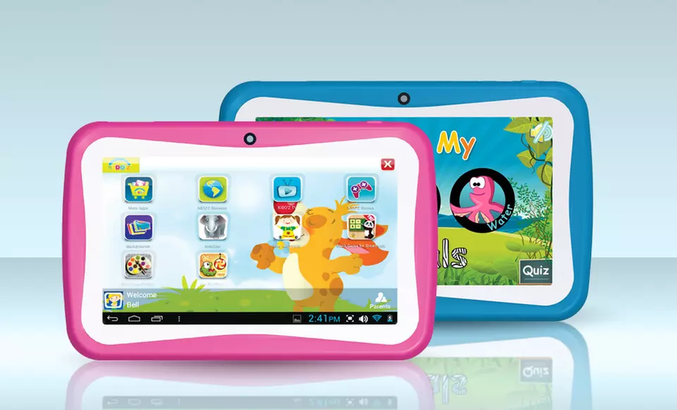 7" Supersonic Kids' Tablet with Kido'z Software in Blue or Pink. Free Returns. - Primary Image