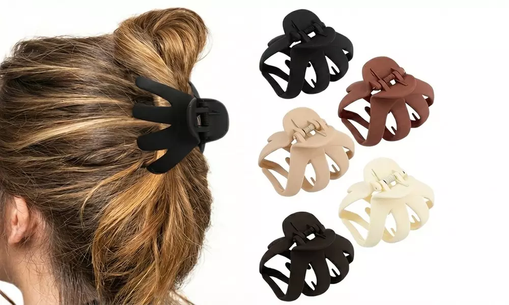 Octopus Claw Hair Clip for Back Buns and Updos