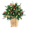 Image 10: Artificial Christmas Tree with Light