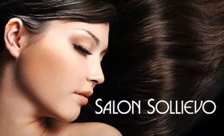 $132 for a Keratin Complex Hair-Smoothing Treatment at Salon Sollievo ($265 Value) - Primary Image