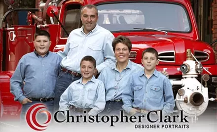 $99 for a Family Photography Session with a 11"x14" Canvassed Wall Portrait at Christopher Clark Designer Portraits - Primary Image