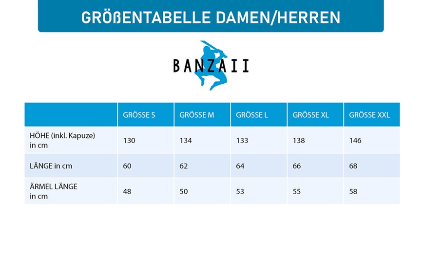 Image 38: Banzaii Unisex-Bademantel
