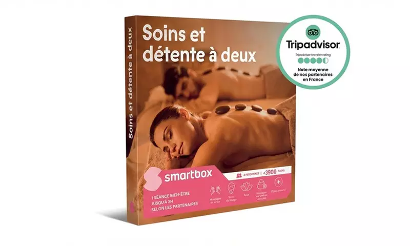 Smartbox "Soins et détente à deux" : jusqu'à 2h de sérénité