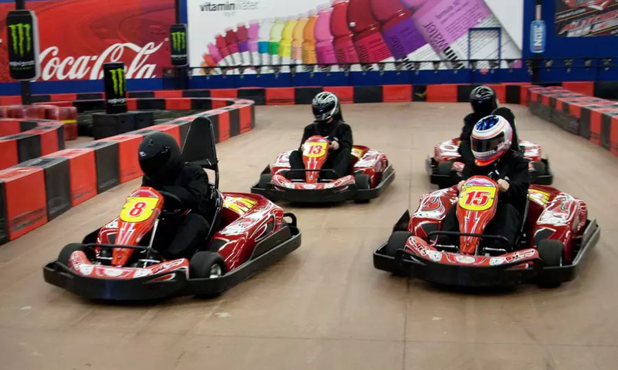 2 or 4 Go-Kart Races for Adults or Kids with Mini Golf or Arcade Games at Driven Raceway (Up to 51% Off) - Primary Image