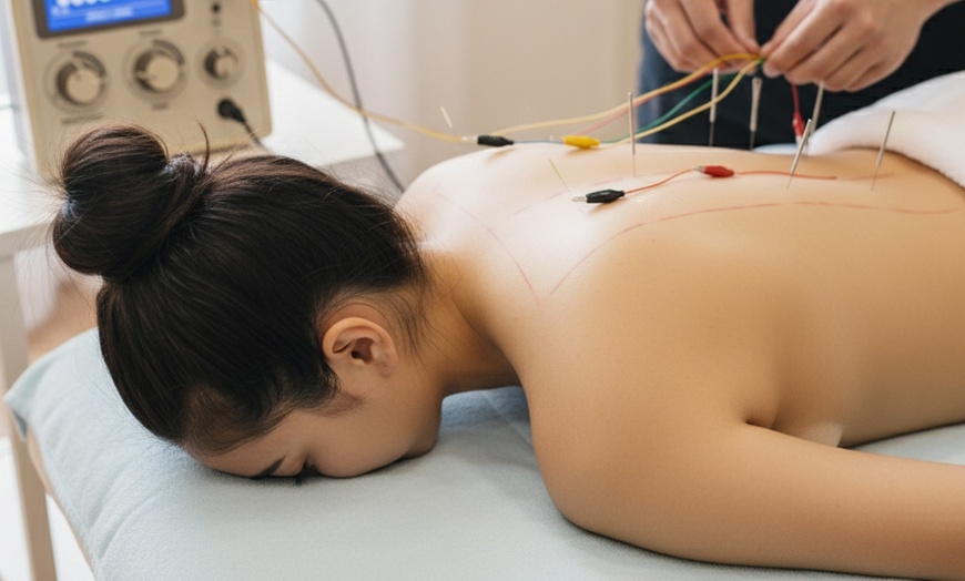 Image 1: Experience Consultation + Electro-acupuncture and Manual Therapy Combo