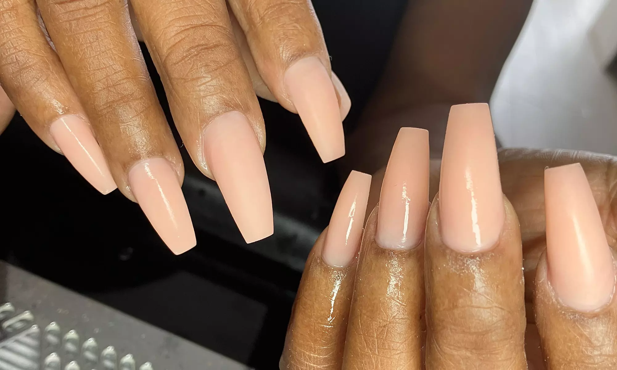 Gel Manicure, Gel Mani & Spa Pedi, or Acrylic Full-Set