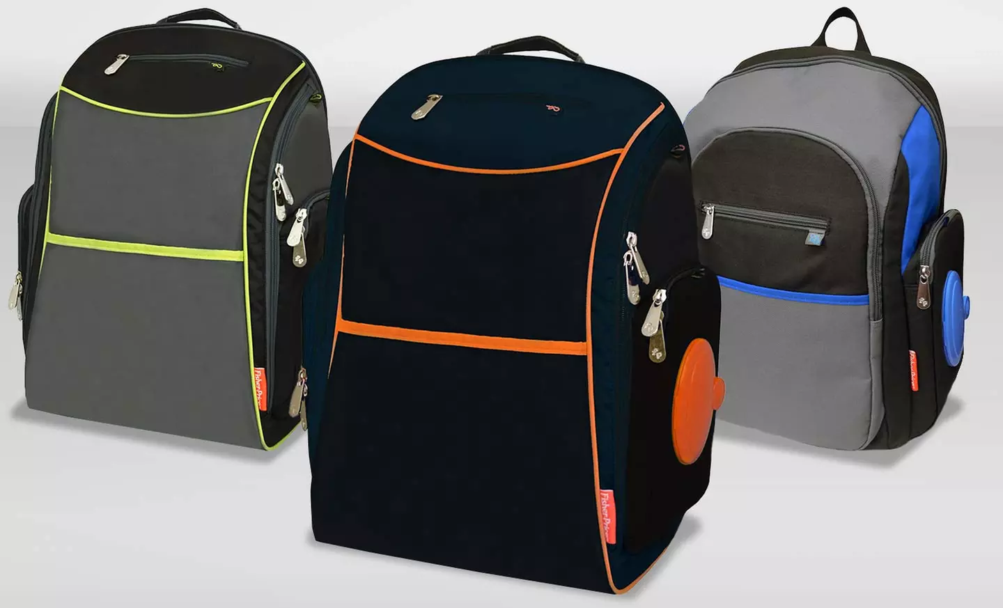 Fisher-Price Backpack Diaper Bags. Multiple Styles Available from $15.99–$27.99. Free Returns. - Primary Image