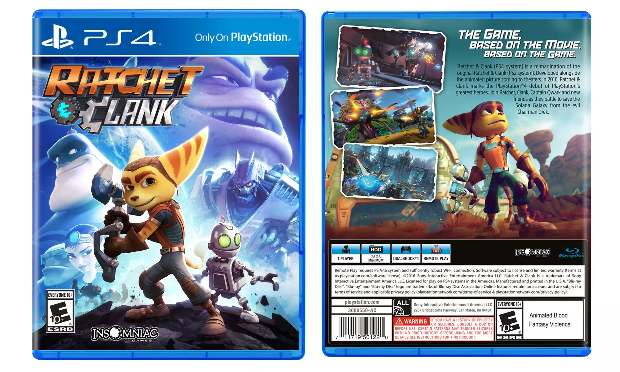 Ratchet & Clank for PS4 - Primary Image