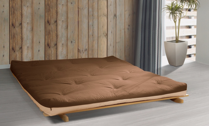 Image 22: Futon Frame and Mattress