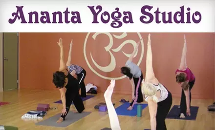 $17 for Three Yoga Classes at Ananta Yoga Studio in Wayne  - Primary Image