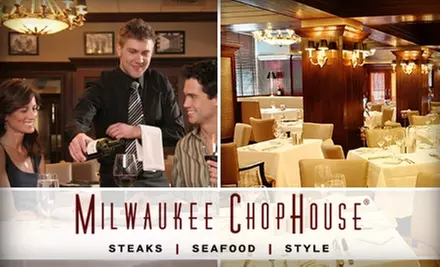 $20 for $50 Worth of Steaks, Seafood, and Drinks at Milwaukee ChopHouse - Primary Image