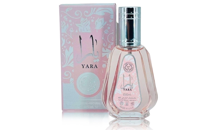 Image 1: Set van 12 'Yara Lattafa' eau de parfum sprays 