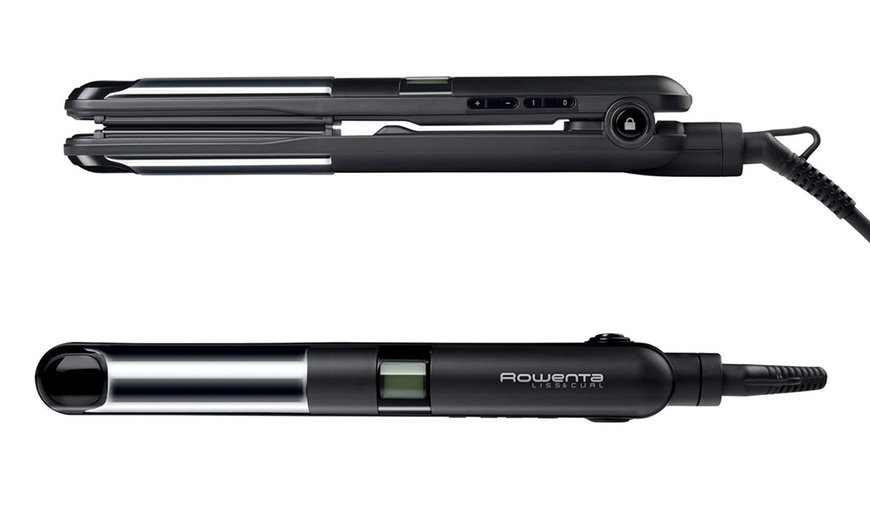 Image 4: Rowenta Liss & Curl – Piastra per capelli 2 in 1