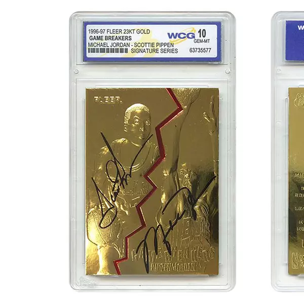 on 1996-97 JORDAN PIPPEN FLEER G | Groupon Goods