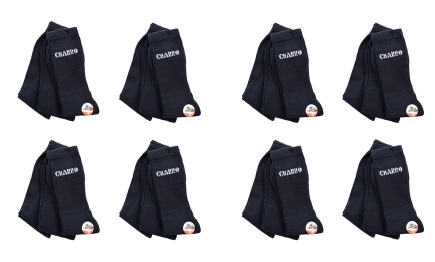 Image 13: 6er-, 12er- oder 24er-Pack El Charro Tennis-Socken