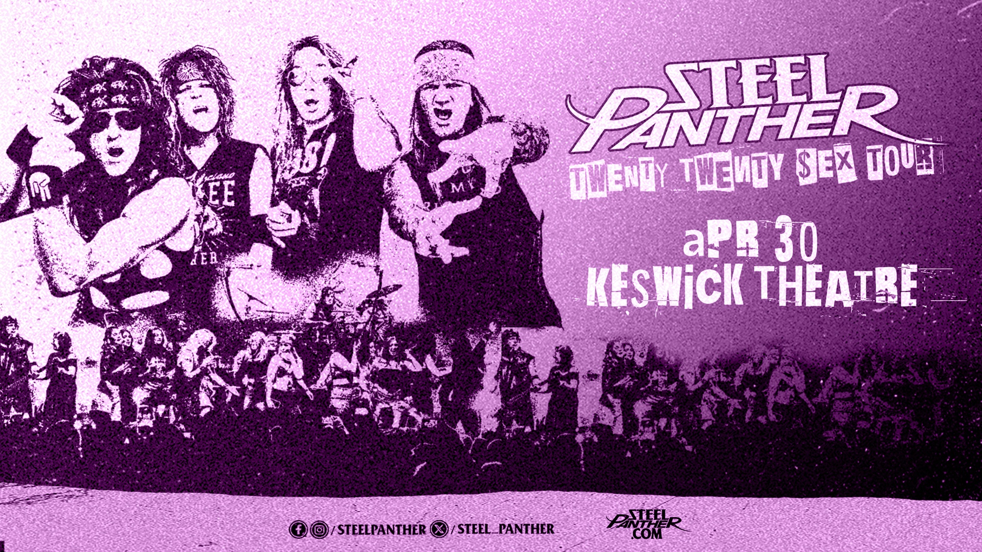 Steel Panther: Twenty Twenty Sex Tour – Up to 64% Off