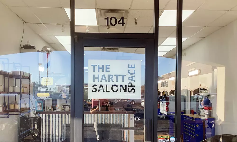 Haircut with Shampoo and Blowdry plus Half or Full Highlights or Fantasy Colors at Nat20 Beauty (Up to 55% Off) - Second Medium