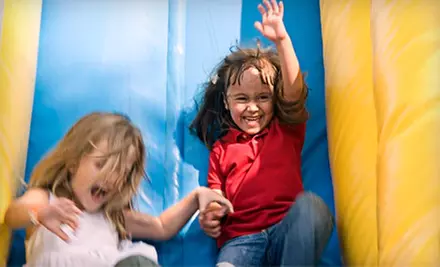Inflatable Bounce-House, Bounce-House with Slide, or Water-Slide Rental from Millennium Jumpers (Up to 60% Off) - Primary Image