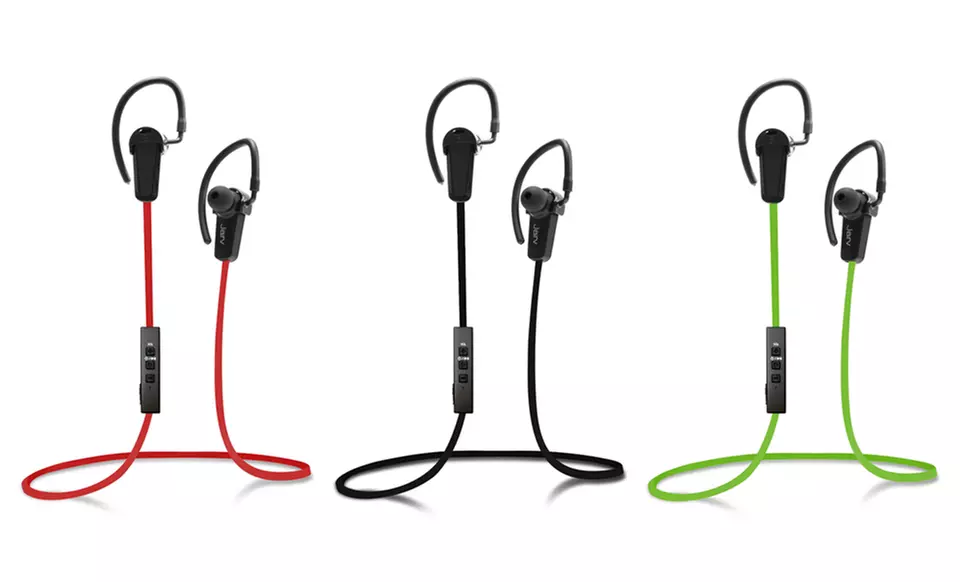 Jarv Nmotion Sport Wireless Bluetooth 4.0 Stereo Earbuds with Inline Mic - Primary Image