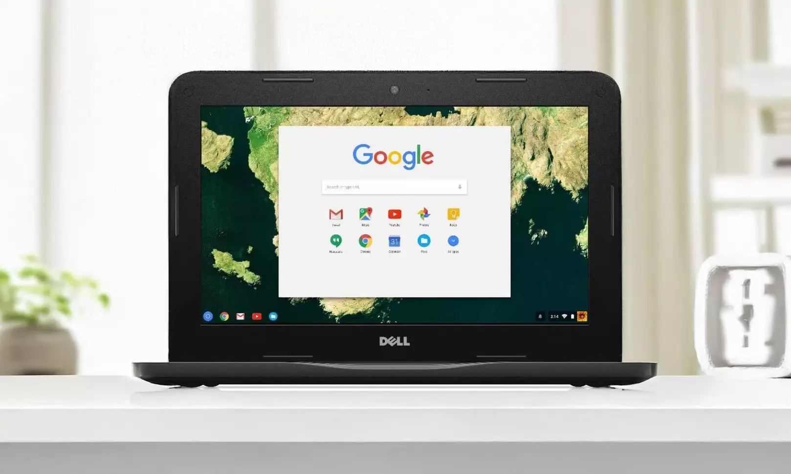 Dell Chromebook 11 - 3180 Intel Celeron N3060 X2 1.6GHz 4GB 16GB (Black)-Renewed - Primary Image