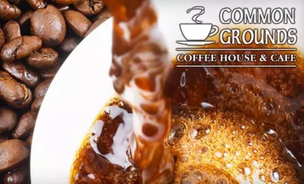 $5 for $10 of Coffee and Baked Goods at Common Grounds Coffee House - Primary Image