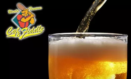 $15 for $30 Worth of Pub Fare and Drinks at The Cat & Fiddle Sports Bar and Grill - Primary Image