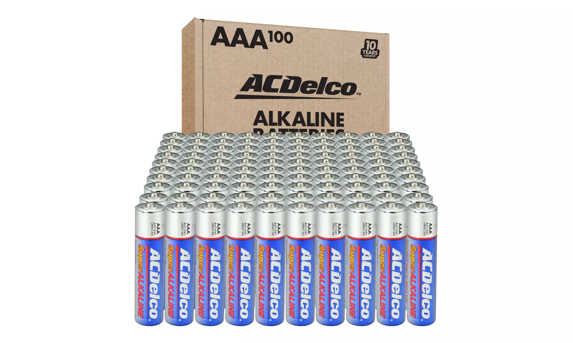 ACDelco AAA Batteries (60-Pack) or (100-Pack)