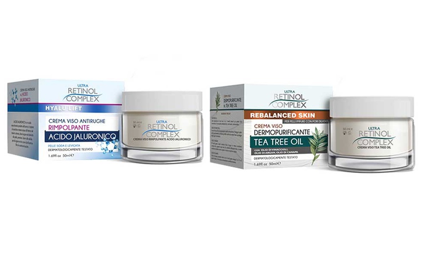 Image 3: 2 creme viso antirughe Retinol Complex a scelta