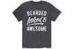Men's Humorous Beard Graphic Tees - Second Medium