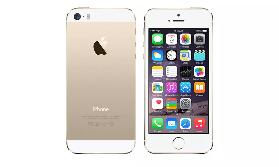 Apple iPhone 5s 16GB, 32GB, or 64GB Smartphone (GSM Unlocked) (Manufacturer Refurbished) - Second Medium