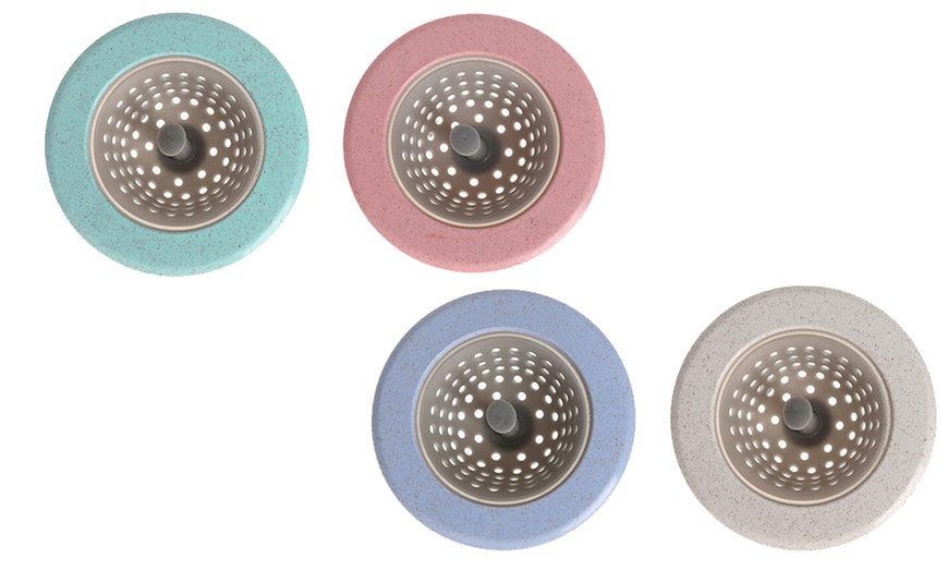 Image 5: Silicone Kitchen Sink Strainers