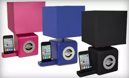 $45 for an iHome Speaker iPod Dock and LED Ambient Lamp ($107.95 Value). Three Colors Available. - Primary Image