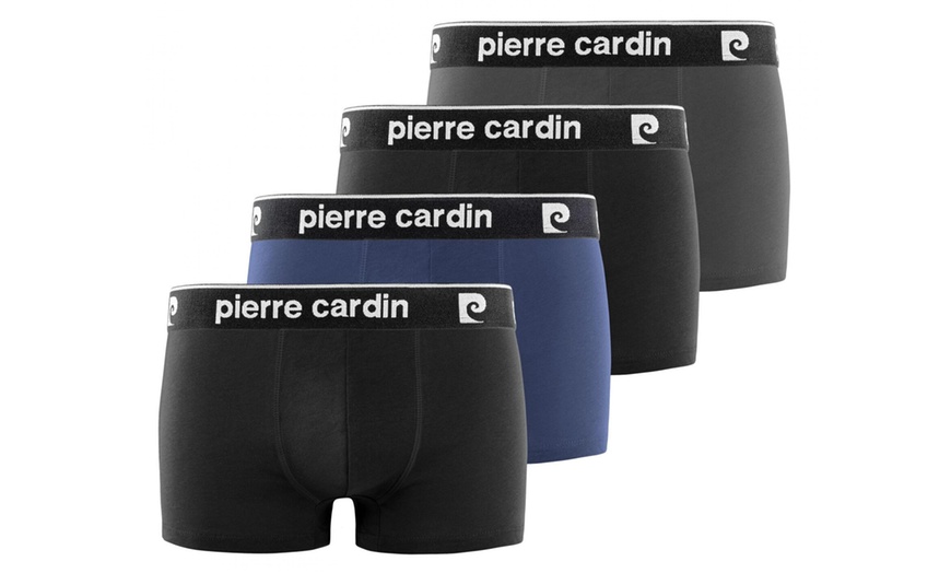 Image 2: Lot de 4 ou 6 boxers en coton élasthanne PIERRE CARDIN pour homme