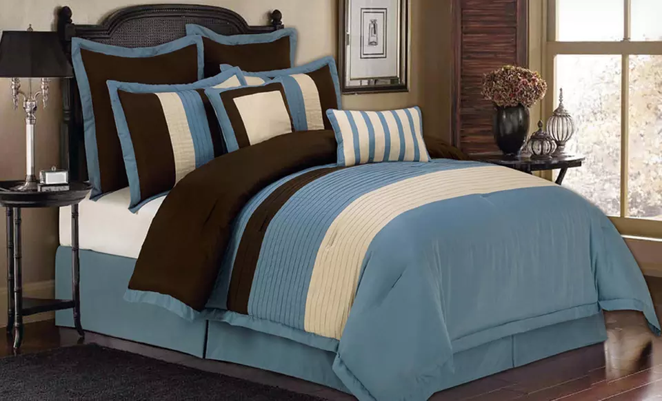 Duck River Textile 8-Piece Queen or King Comforter Sets (Up to 65% Off). 4 Colors Available. Free Shipping and Returns. - Second Medium