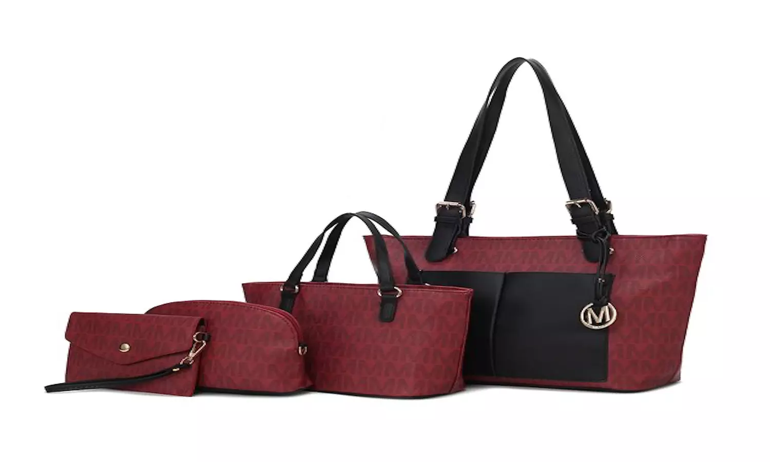 Havenly Vegan Leather Tote Set - Stylish & Functional