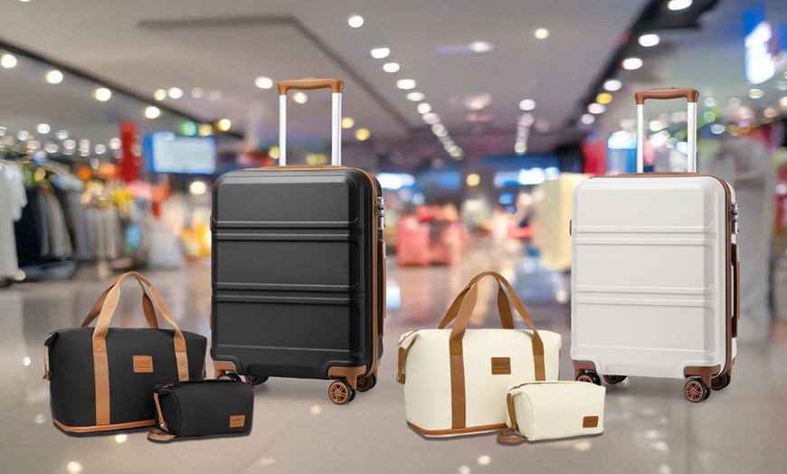 Image 1: Set valigia da cabina 20 pollici e borsone