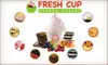 $5 for $10 Worth of Frozen Treats at Fresh Cup Frozen Yogurt