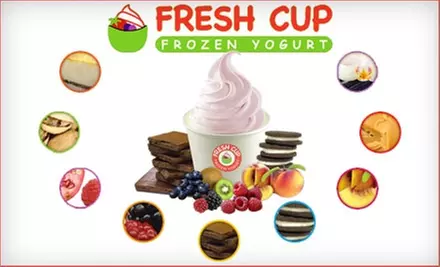 $5 for $10 Worth of Frozen Treats at Fresh Cup Frozen Yogurt - Primary Image