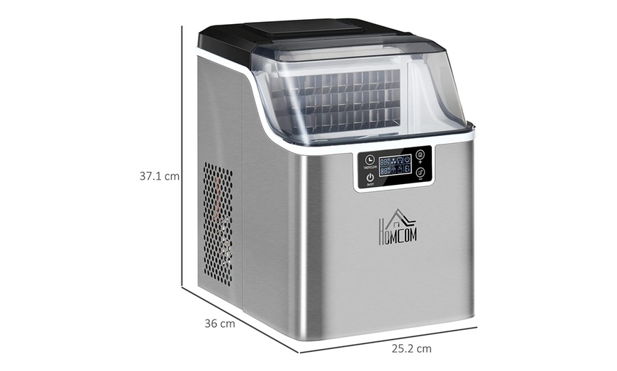 Image 12: HomCom Ice Makers Machine