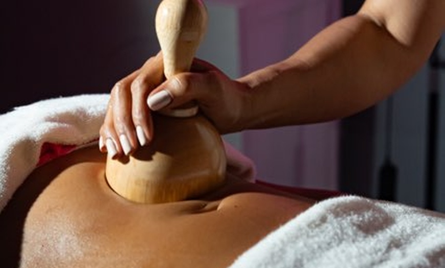 Image 1: Discover relaxation with PAULY QUINTERO SPA offering up to 75% off on two to six wood therapy massage sessions