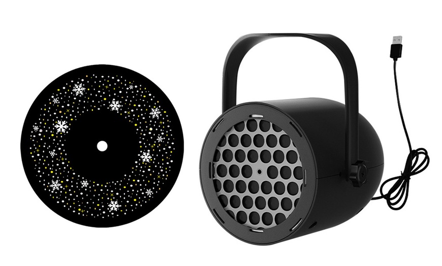 Image 2: Festive-Design LED Projector Light